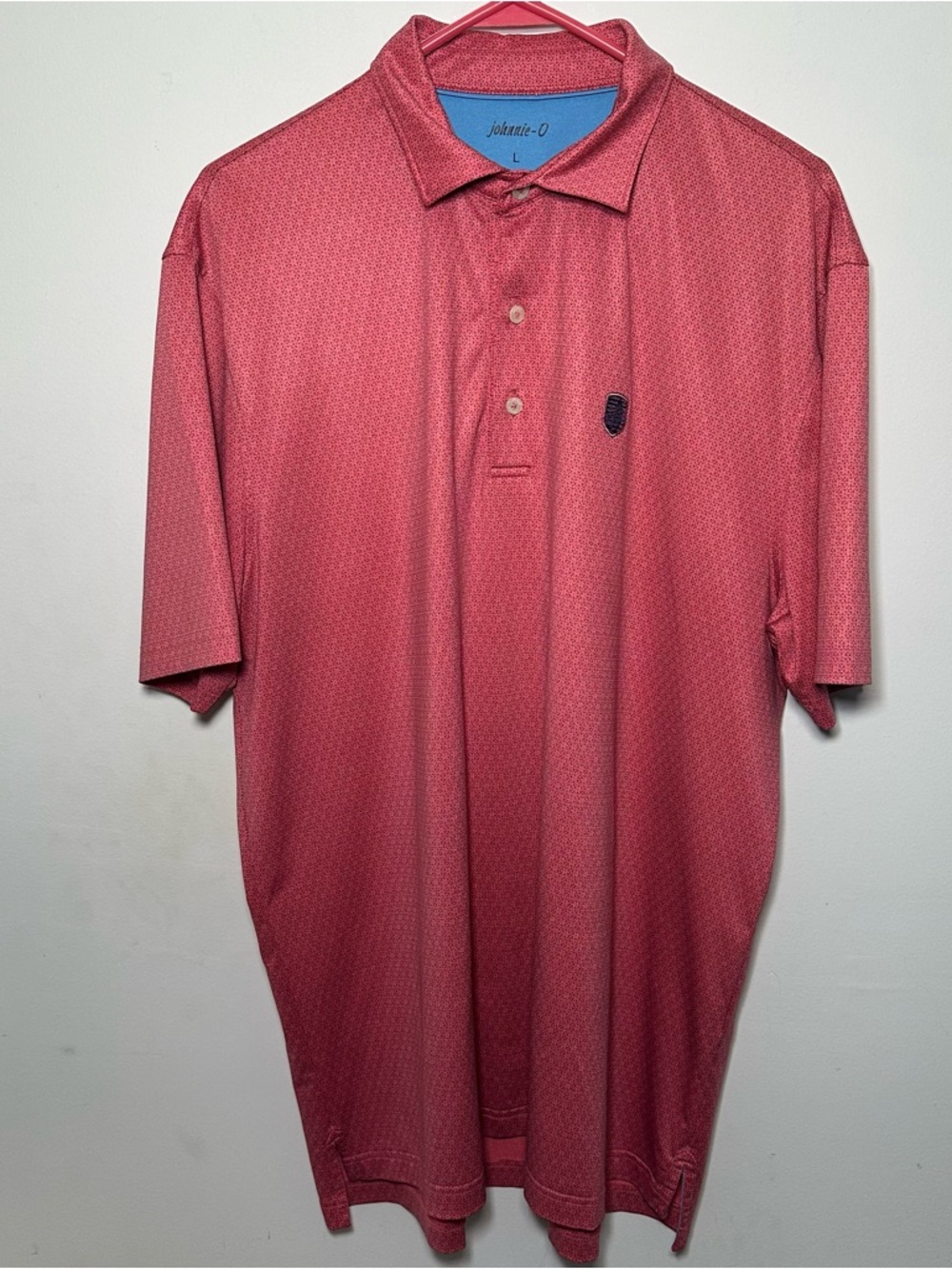 Johnnie-O Conch Performance Polo Shirt Stretch Golf Casual Coastal Preppy